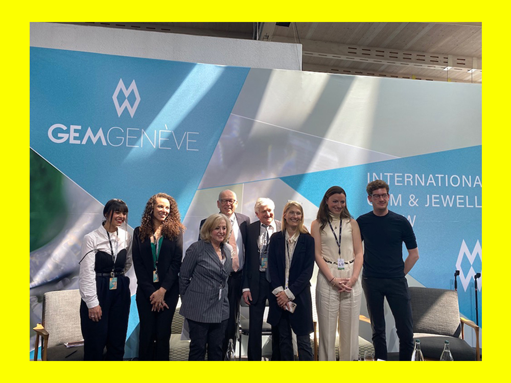 GemGenève 2022 - Press Conference: Team GemGenève, Estelle Lagarde, Vivienne Becker and Fondation Igor Carl Fabergé
