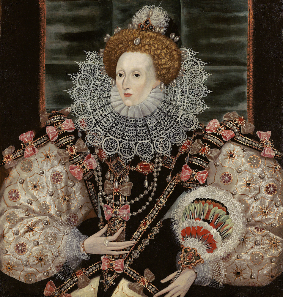 Portrait of Elizabeth I, unknown artist, around 1588